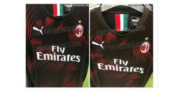 AC Milan kolmas pelipaidat ilmoitti